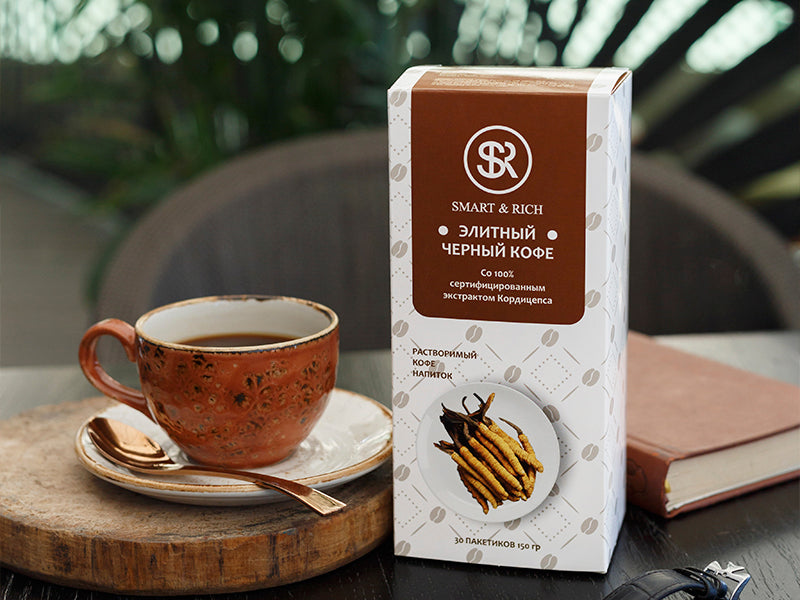 Black Coffee Cordyceps